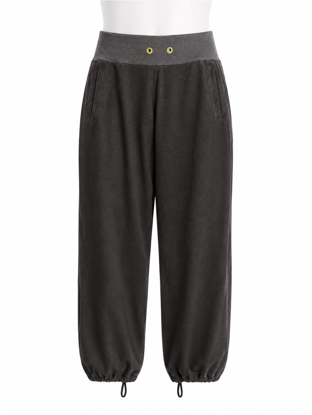 Size 8 Vintage Lululemon Women’s Studio Dance Jogger Pants Black Gray